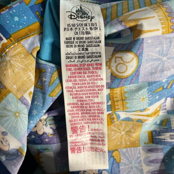 2021 Walt Disney World 50th Anniversary Retro Bowling Camp Shirt Adult Small - Picture 7 of 7